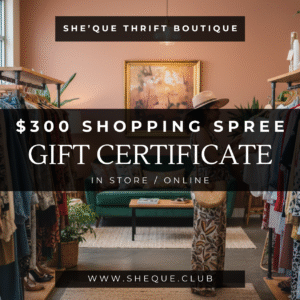 Sponsor a SHE'que Shopping Spree